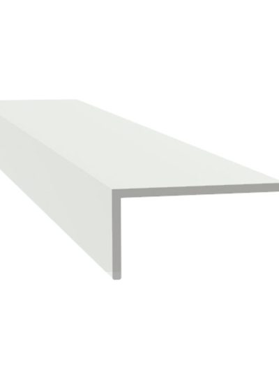 Cornière aluminium  - 50 mm x 100 mm - 3 mètres linéaires