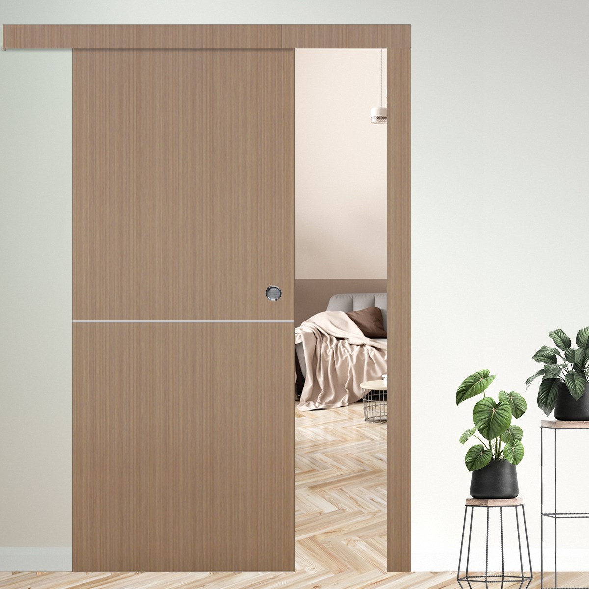 Porte coulissante Premium - Alhéna