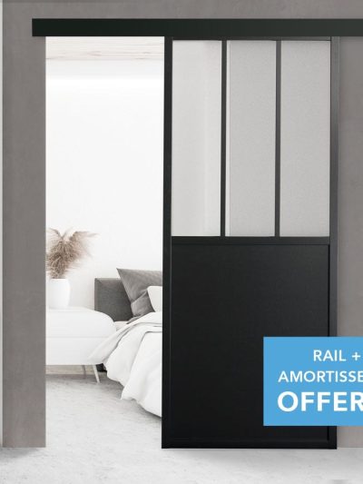 Porte coulissante Prestige Mercure - Kit complet