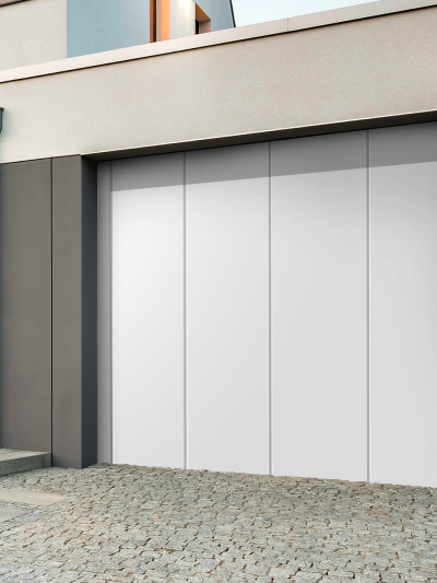 Porte de garage coulissante latérale lisse LANA