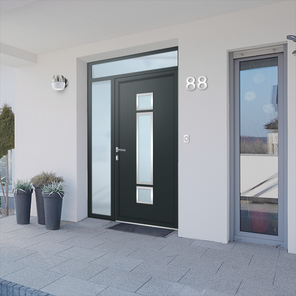 Porte d'entrée aluminium SEDONA