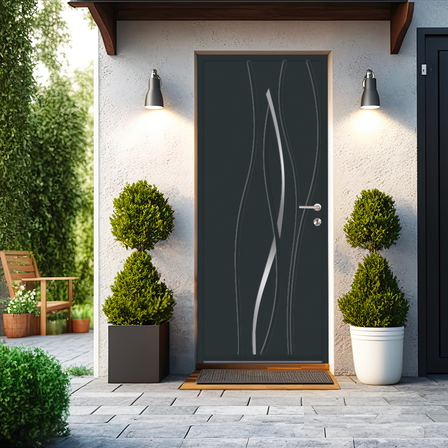 Porte d'entrée aluminium Signature - ARIÈGE