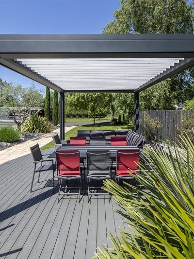 Pergola Aluminium Bioclimatique - ZANZIBAR Autoportée